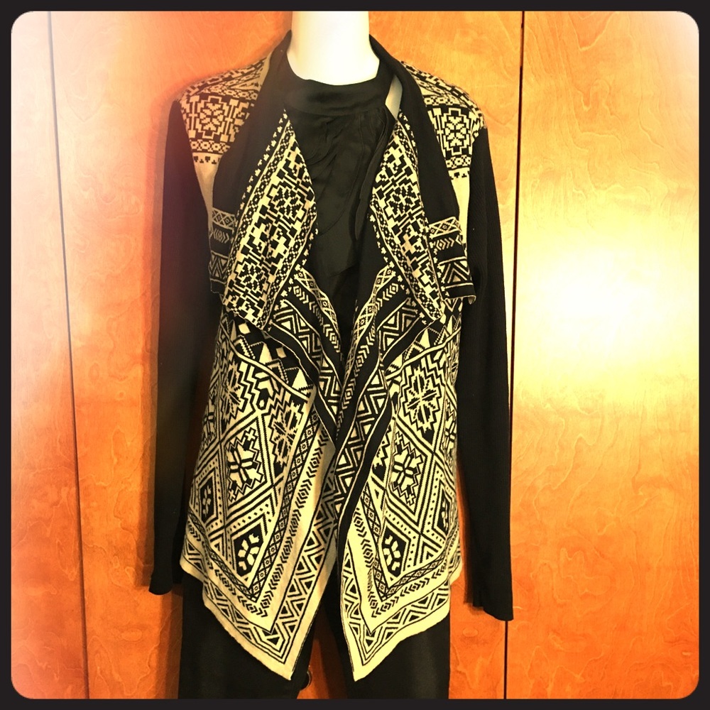 Lucky brand Aztec print sweater